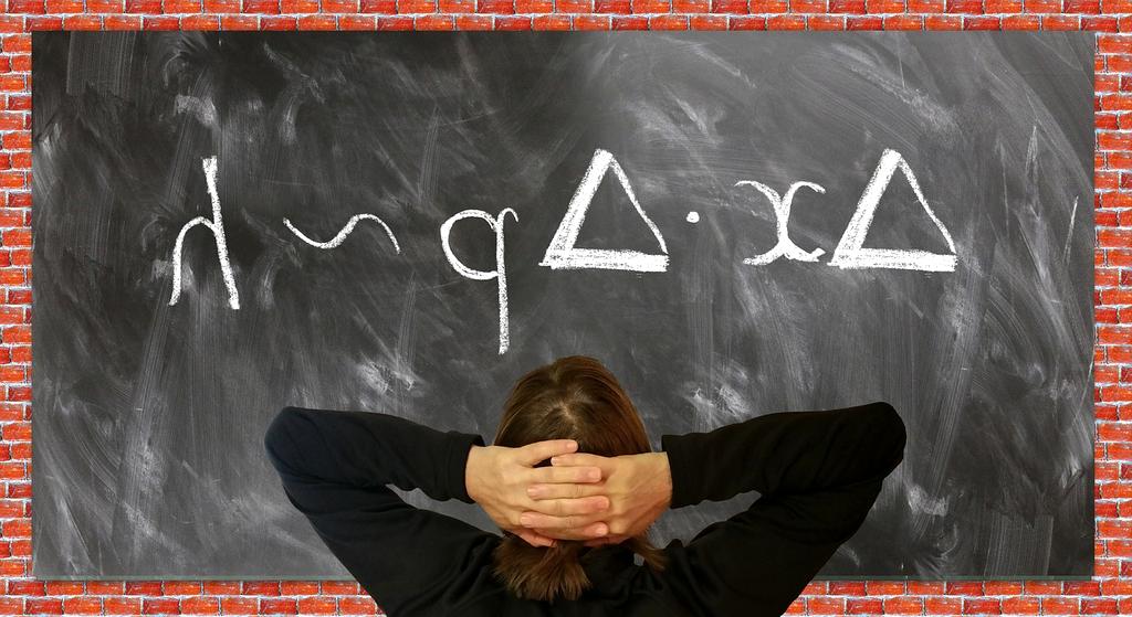 Quantum particles visualization in blue background